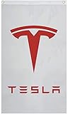 Tesla Model s, Model 3 Model x Logo, Sign, 3x5 Banner, Flag, Wall Art,