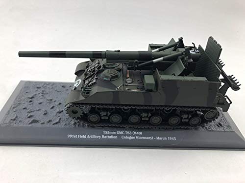 SY-Heat Tank Dekoratives Modell, Legierungsbehälter Dekoration GMC T83 M40 März Hauptkriegsfare-Tank Modell Military… – Bild 3