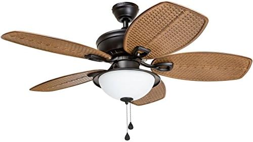 Harbor Breeze Cedar Shoals 44 In Oil Rubbed Bronze Indoor Outdoor