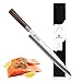 Sushi Knife, KEEMAKE Japanese Sashimi Chef' Fillet Single Bevel Yanagiba Knife Slicing Meat and Fish - VG10 2-Layer Ply Steel Blade with Brazilian Pear Wood Handle