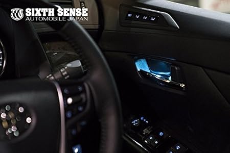 Amazon Sixth Sense シックスセンス アルファード 30 前期 室内ドアハンドルledイルミネーション ホワイト Ledバルブ 車 バイク