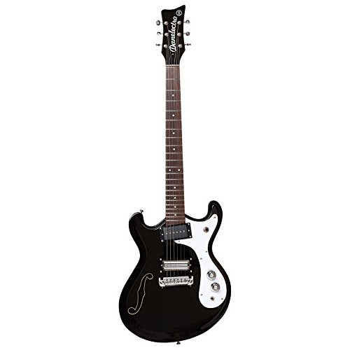 Danelectro '66 Classic Semi-Hollow Electric Guitar Black