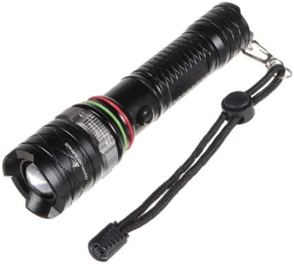 Ultrafire CREE XM-L T6 1600Lm Rechargeable Zoomable LED Flashlight.