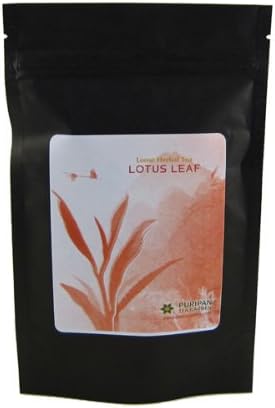 Puripan Loose Leaf Herbal Tea, Lotus Leaf 1 oz. Bag,