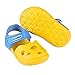 Comwarm Toddler Girl Boy Summer Closed Toe Sandals Anti-slip Lightweight Beach Clog Shoes For Little Kids YL15