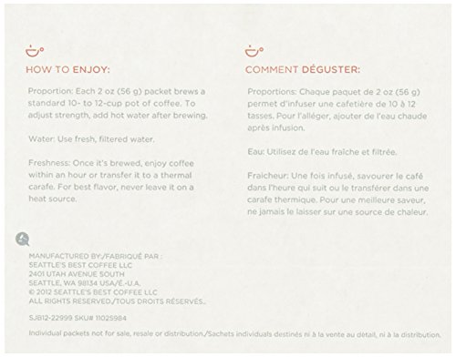 Seattle's Best Coffee Level 2 Pier 70 Blend Ground Coffee - Thumbnail 4