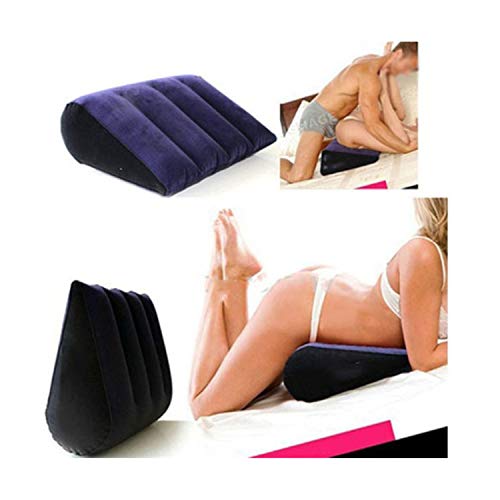 Excessed Funny Inflatable Love Pillow Cushion Love Aid Position Furniture Adult Couple Love Game Toy Improve The Chances of Pregnancy