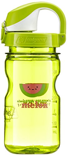 Nalgene Kids Melon OTF Bottle, 12 oz, Green