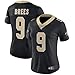 Majestic Athletic Women's New Orleans Saints Black Drew Brees #9 Home Limited Jersey