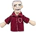 The Unemployed Philosophers Guild Gabriel Garcia Marquez Plush Finger Puppet and Refrigerator Magnet