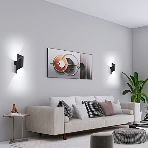 10W IP65 Waterproof 6000K Cool White LED Wall Light for Garden Balcony Living Room