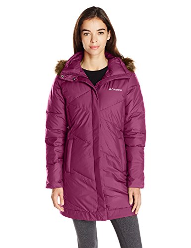 Columbia Women's Snow Eclipse Mid Jacket, Dark Raspberry, XL