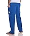 Pro Club Men's Heavyweight Fleece Cargo Pants, X-Large, Royal Blue
