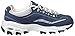 Skechers Sport Women's D'Lites Memory Foam Lace-up Sneaker,Navy/White Life Saver,7 M US