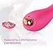 Utimi Silicone Vibrator Vibrating 7-Frequency Breast Vulva and Clitoris Massager with Brusher Head