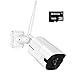 Jennov Wireless WiFi Security IP Camera 1080P Home Video Network Surveillance Pre-Installed 16G MicroSD Card with 3mm Lens Outdoor Waterproof Night Vision