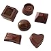 Ozera Silicone Ice Cube Trays with Lids for Whiskey and Cocktails, Keep Drinks Chilled-15 Cavity, One Size, Chocolate