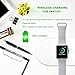 Ruishion Wireless Fast Charger Compatible with Watch Series 4/3/2/1 iPhone Xs XR Max Galaxy Note 8 Upgraded 3 in 1 Wireless Charger Pad Compatible with All Qi-Enable Devices(30W AC Adapter Included)