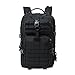 LeisonTac Military Tactical Backpack, Hydration Back Pack, 3 Day Assault Pack, Camping Rucksack with ISO Standard, 42L (Black)