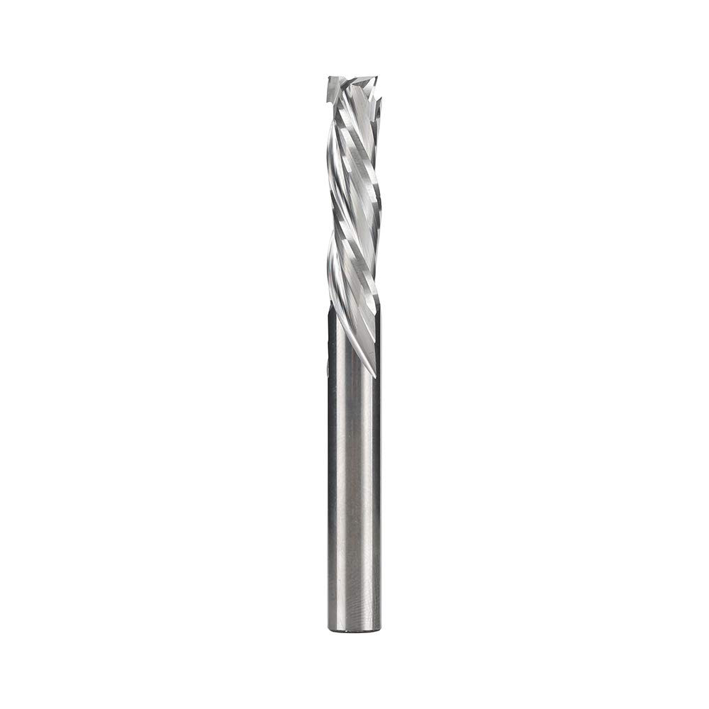 Jiiolioa F3132 1/4 Shank Compression Cut Spiral Solid Carbide CNC Router Bits 1/4"X1"X2 1/2"
