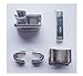 2 Sets Silver #10 Metal Zipper Head Box Zipper Sliders Retainer Insertion pin Easy for Zipper Repair,Zipper Repair Kit (#10)