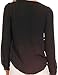 FACE N FACE Women's Chiffon Long Sleeve V Neck Zipper Shirt Blouse