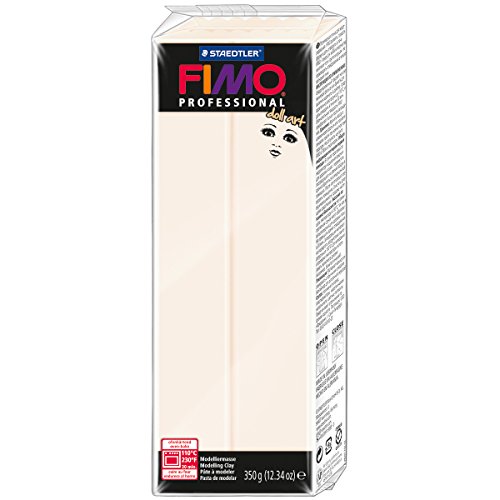 Staedtler Fimo Professional Doll Art Clay, 12.35-Ounce, Porcelain