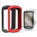 [2-Pack] TUSITA Case for Garmin Edge Explore GPS - Silicone Protective Cover - Touchscreen Touring Bike Computer Accessories