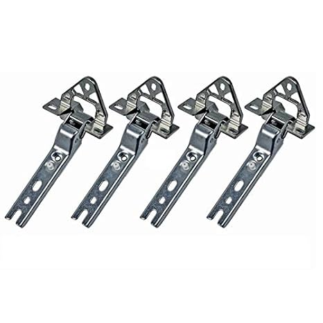 4x Bisagra de puerta Bisagra de puerta Refrigerador Bosch Siemens ...