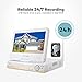 ONWOTE All-in-one 1080P HD NVR Wireless Home Security Camera System Outdoor with 10.1