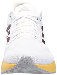 adidas Men's Run Falcon 5 Sneaker, White/Aurora