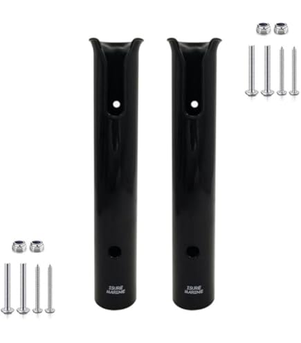 Folbe Advantage Fishing Rod Holder With Pedestal Mount - Quick Release, 360° Adjustable, For Trolling & Fresh/Saltwater