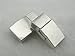 KONMAY 5 Sets Antique Silver 10.0X3.0mm Glue-in Style Magnetic Jewelry Clasps for Bracelet Making