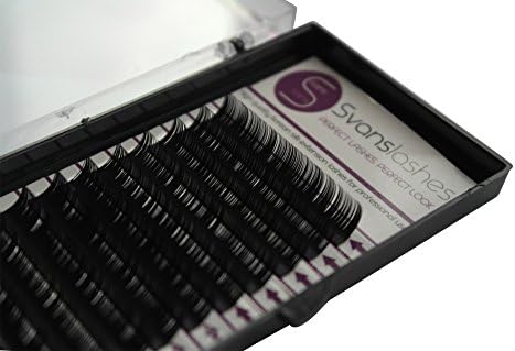 Svanslashes D Curl Soft Silk Eyelash Extensions - 0, 15 (10mm)