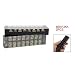 Uxcell a10073000ux0031 2 Pcs 8 Position Double Row Screw Terminal Covered Barrier Strip 600V 25A primary