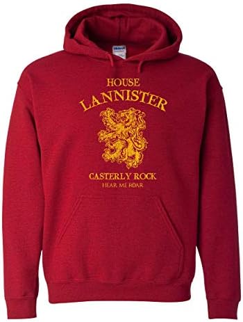 Swaffy Tees 205 House Lannister Funny Hooded Sweatshirt