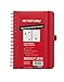 Clearance Sale! - Action Day Planner 2018 - World's Best Goals & Action Layout That Gets Things Done & Increase Productivity - Daily, Weekly, Monthly, Yearly Organizer (6x8,Wire-Bound,Red)