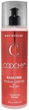 Body Boudoir Coochy Shave Cream Tropical Tease, 16 Ounce by Body Boudoir