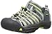 KEEN Newport H2 Closed Toe Water Sandals, Racer Gray, 2 US Unisex Big Kid