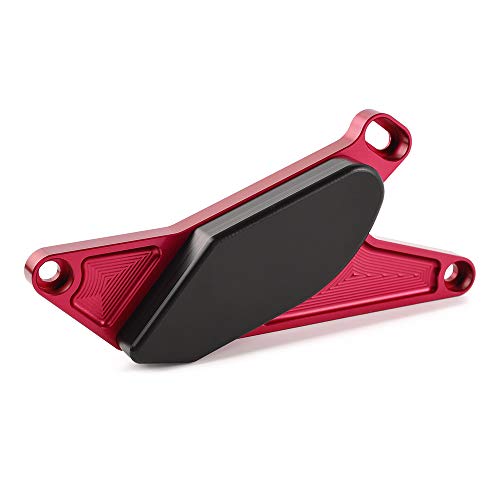 GSX R 1300 CNC Aluminum Engine Stator Case Crash Guard Slider Pad for 1999-2016 SUZUKI Hayabusa GSXR 1300 GSXR1300 2014 2014 (Red)