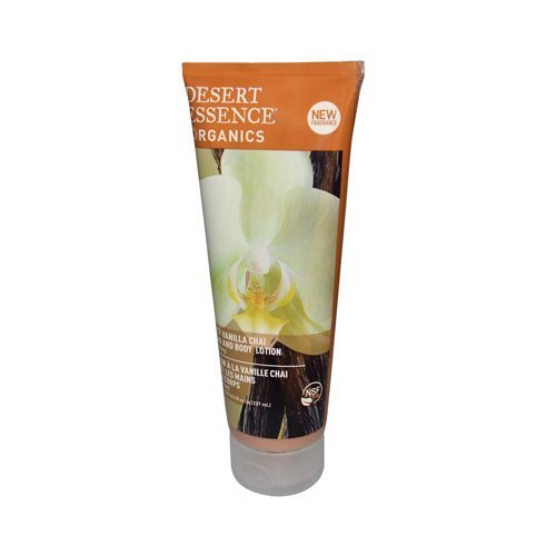 New - Desert Essence Hand and Body Lotion Organics Vanilla Chai - 8 fl oz