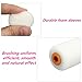 Jeteven Paint Roller Kit, 4 Inch Mini Foam Roller Refills with Paint Roller Handle Decorative Painting Roller Set for Home Wall Ceiling