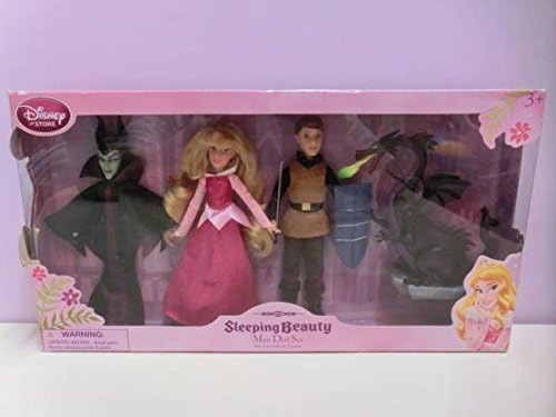 Amazon Co Jp ディズニー 眠れる森の美女 オーロラ姫 マレフィセント ドラゴン フィリップ王子 フィギュア人形 Usaストア Disney Sleeping Beauty ホビー 通販