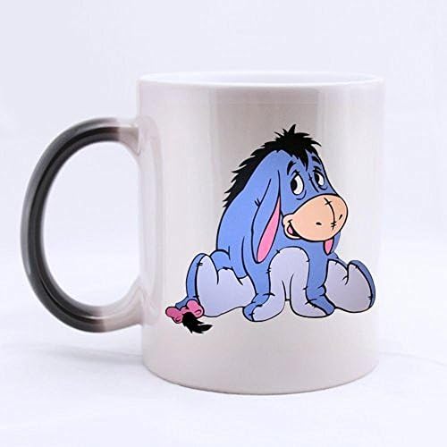 Winnie The Pooh Eeyore Custom Morphing Coffee Mug Tea Cup 11 OZ Office Home Cup