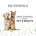 Dr. Mercola Bark & Whiskers Organic Fermented Mushroom Blend - Cat & Dog Supplement - Supports Digestive & Immune Health - Free from Additives, Filler & Gluten - 2.11 oz. (60 Scoops)