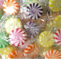 Assorted Fruit Starlight Mints - 3 lb Bag