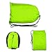 Sleeping Cloud Inflatable Lounger Bag Ripstop - Outdoor Hammock Portable Air Sofa Bag - Hangout Air Couch Sleeping Bag For Hiking Camping Picnics&Music Festivals (Green)