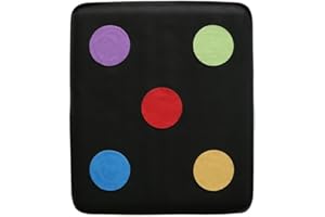 FONHER Five Bulls-Eye Fencing Target Fencing Auxiliary Training Equipment Fiber Material Shockproof Suitable for Fencing Gym Training and self-Training