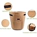 LEHOUR Potato Grow Bags, Planter Bag 7 Gallon, Garden Bags for Vegetable, Fabric Planting Pots with Handles, Potato Planter Bag with Access Flap, Breathable Nonwoven Growing Gags, 3 Pack Light Brownthumb 1
