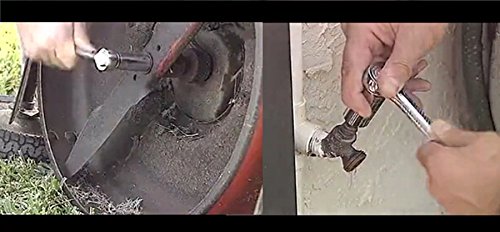 Joykit 2Pcs Universal Gator Socket Adapter Grip with Power Drill Adapter Tool